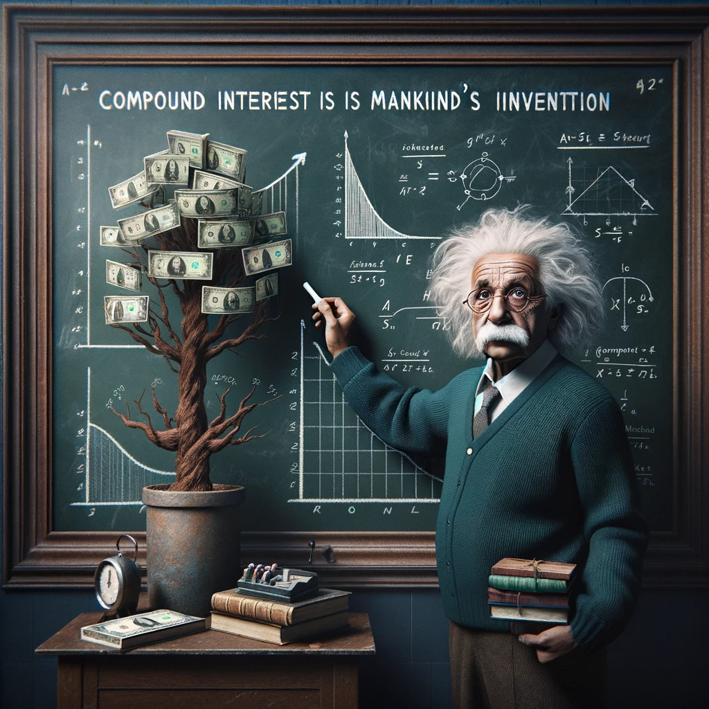 Albert Einstein about compound interest